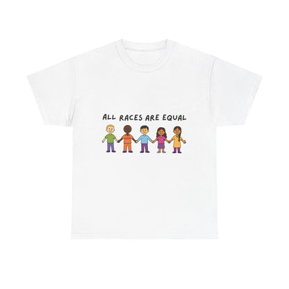 All races are equal.