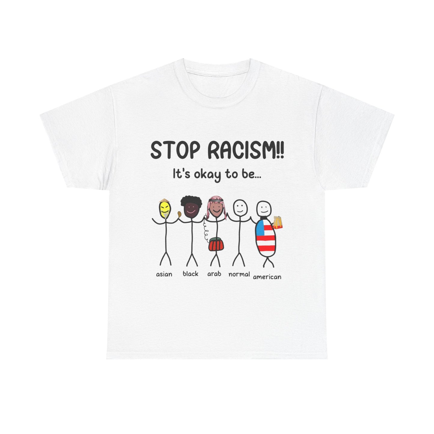 Stop racism.