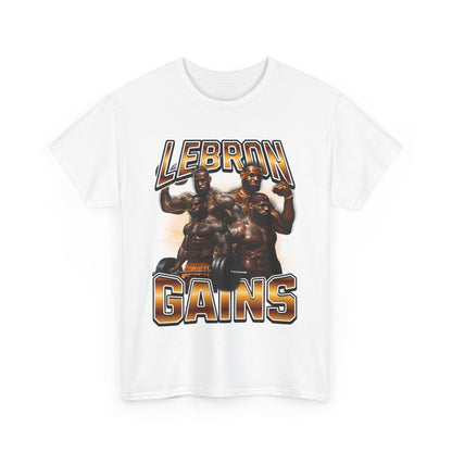 Lebron gains.