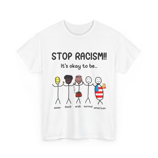 Stop racism.