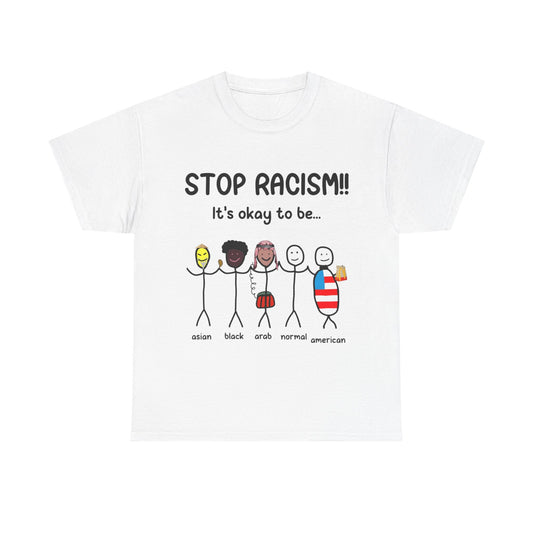 Stop racism.