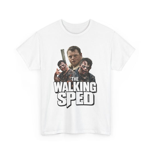 The walking sped.