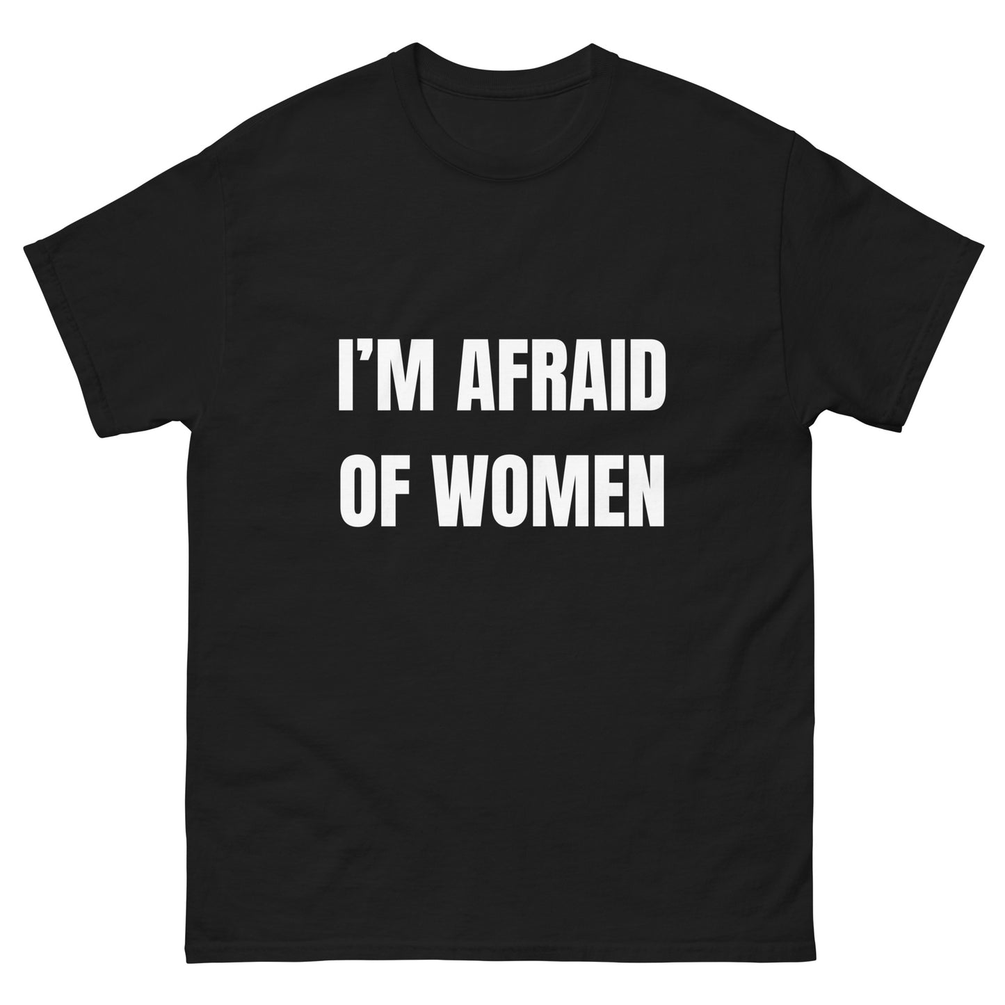 I'm afraid of women.