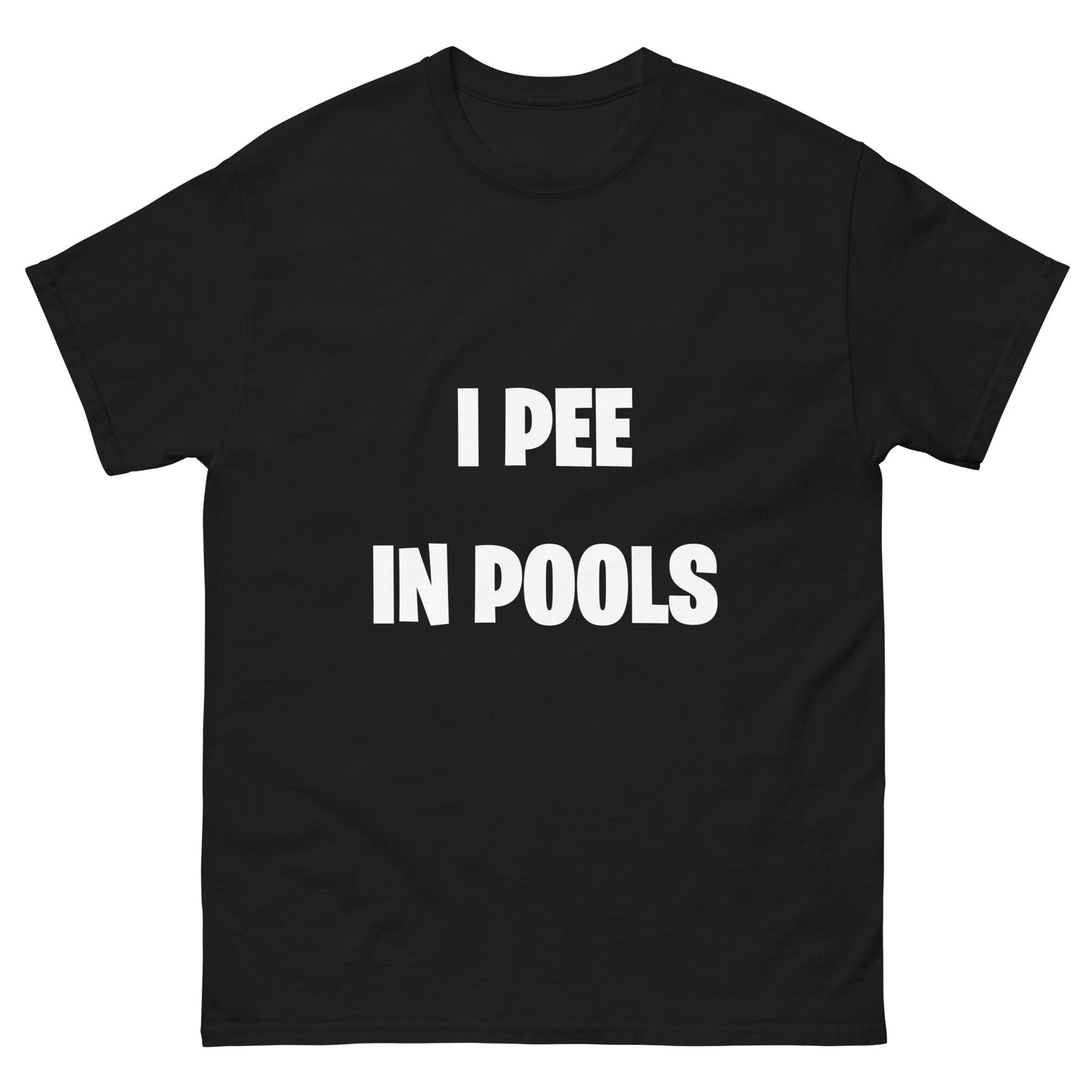 I pee in pools.