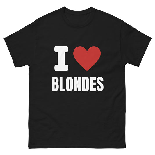 I love blondes.